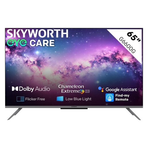 Skyworth 65" G6600G 4K UHD Smart TV with Google Assistant