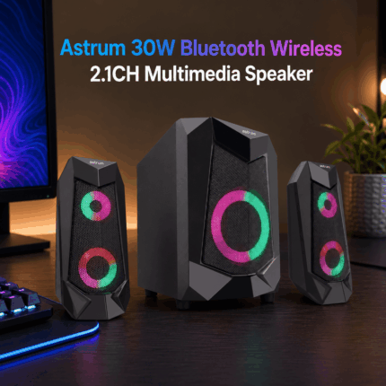 Astrum 30W Bluetooth Wireless 2.1CH Multimedia Speaker