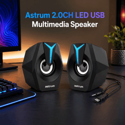 Astrum 2.0CH LED USB Multimedia Speaker