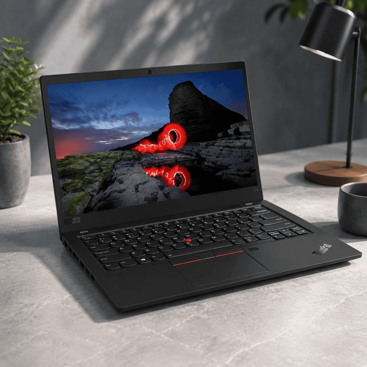 12A Lenovo ThinkPad X1 Carbon Gen 8 Intel Core i5 1.90 GHz 16 GB RAM 256 SSD - Refurbished - Image 1