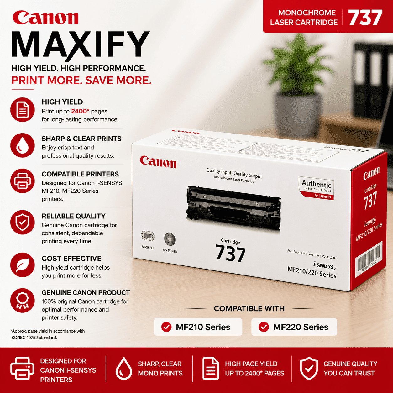 Canon 737 (Compatible) - Image 2