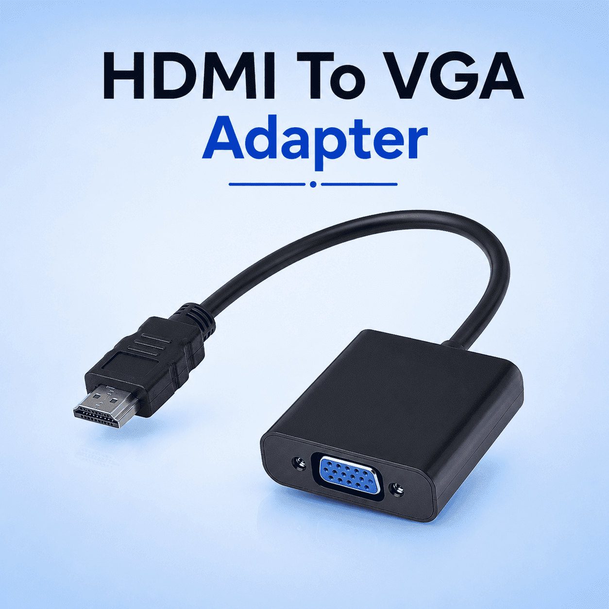 HDMI To VGA Adapter - Image 1