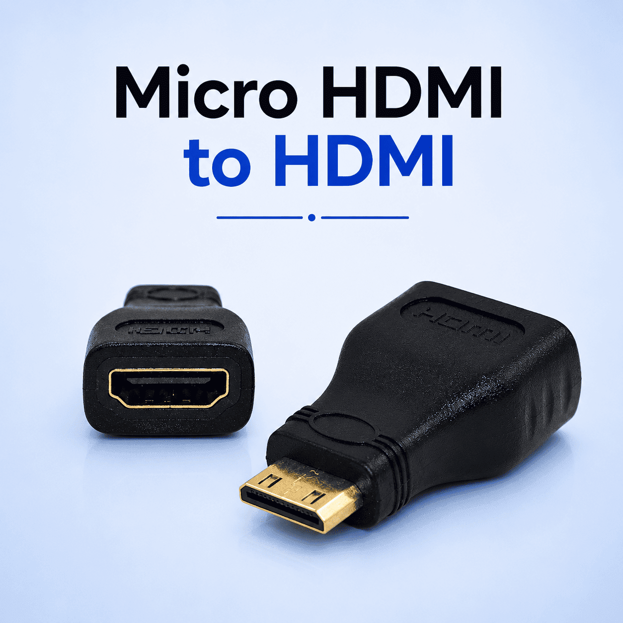 Micro HDMI to HDMI - Image 1